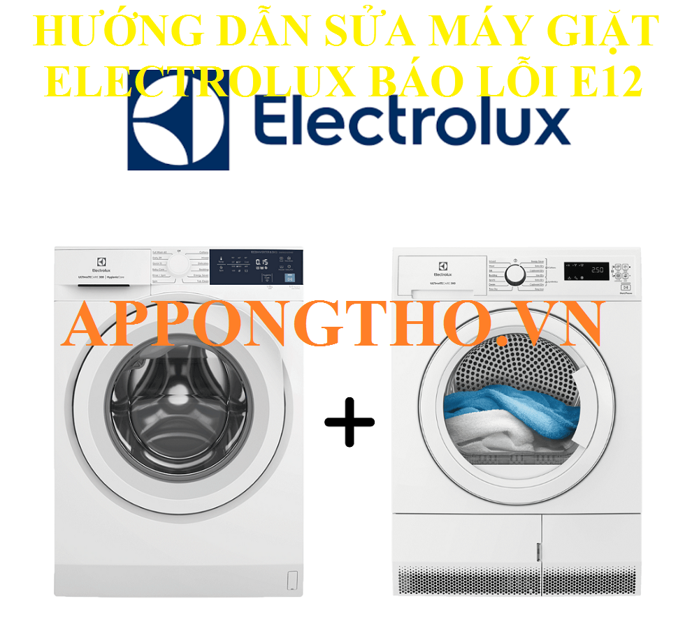 Máy giặt Electrolux lỗi E12 có thể sửa tại nhà không?