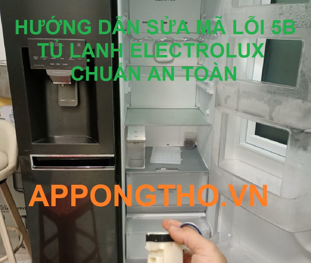 Lỗi 5B có ảnh hưởng đến hoạt động tủ lạnh Electrolux không?