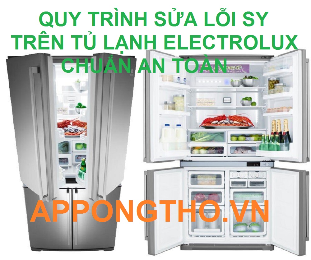 Quy Trình Sửa Lỗi SY Tủ Lạnh Electrolux Tại App Ong Thợ