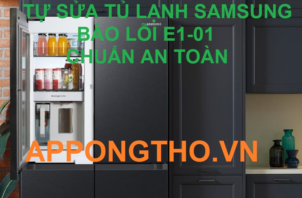 Ong Thợ chỉ cách xóa lỗi F1-01 trên tủ lạnh Samsung inverter